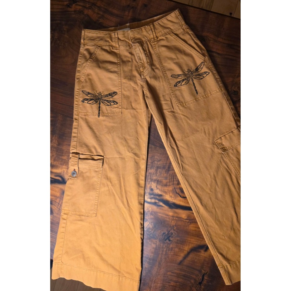 PILCRO DRAGONFLY CARGO UPCYCLED UTILITY SKATER ANTHROPOLOGIE Y2K EXCLUSIVE